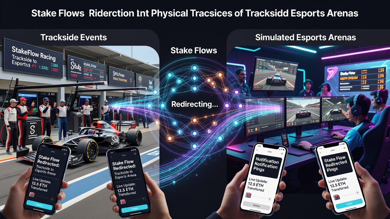 Mobile App Benachrichtigungen leiten Einsätze zwischen realen Rennereignissen und virtuellen Esports-Arenen um