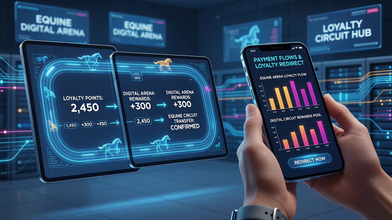 Zahlungsflüsse und Treuepunkte auf Smartphone-Displays bei Pferderennen und Esports